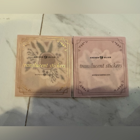 Archer and Olive sticker sheets - Picture 11 of 12